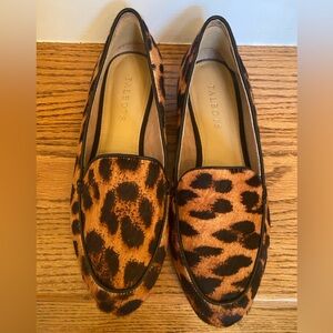 Talbots Stylish Size 7M Calf Hair Loafers w/Leather Uppers and Leather Lining